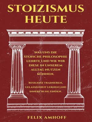 cover image of Stoizismus heute